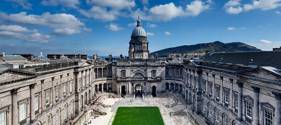 Old College Quad and Clouds - http://www.nealesmith.com/